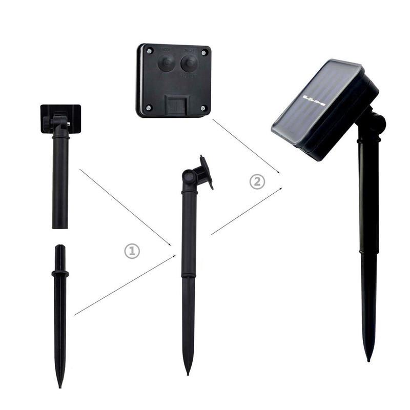 Solar Lights String LED Coppwer Wire Fairy Outdoor Garden Solar Lamps Patio Camping Garden Party Christmas Tree Decoration Lamps