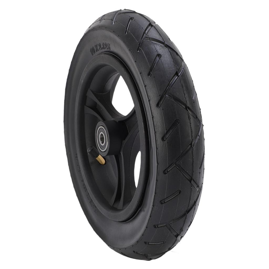 10-дюймовое заднее колесо для самоката, резиновое, вспомогательное колесо для электросамоката, задняя шина для замены