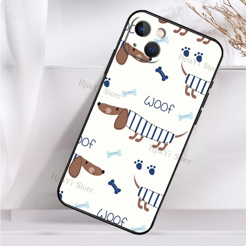 Ударопрочный чехол для телефона с изображением колбасы, собаки, таксы и цитат для iPhone 12, 13, Mini, 11, 14, Pro Max, XS, XR, X, 7, 8, Plus, SE 2020, задняя крышка