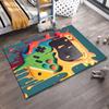 Colorful Retro Game Controller Design Carpet for Living Room Decor Suitable for use as an anti-slip for living room bedroom sofas