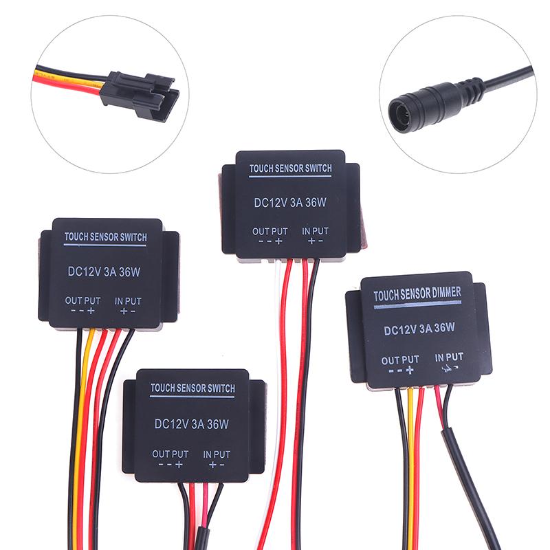 Dc 12-24V ванная комната зеркало сенсорный индукционный выключатель датчик для светодиодной подсветки