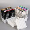 Large-capacity Marker Pen Holder 12/30/40 Slots Brush Pen Storage Rack Make-up Brush Stand