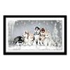 5D Animals Series Diy Diamond Painting Huskies Dog Embroidery Full Round  Diamond Wall Stickes Decor