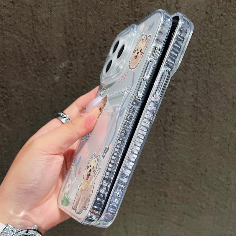 Силиконовый чехол-карман для карт для Oppo Reno 10 11 1F 12F 13F Xiaomi Redmi Note 12 13 iPhone 17 16 15 14 Pro Прозрачный бампер для телефона