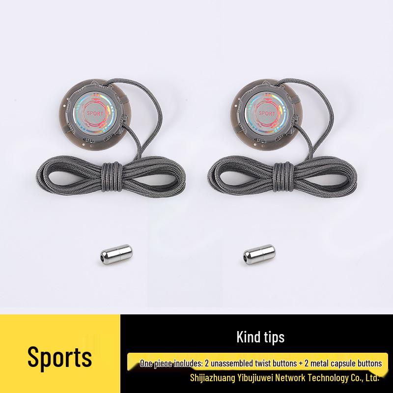 Спортивные кроссовки с вращающейся кнопкой, ленивые, без шнурков, для бега, с толстыми черно-белыми шнурками