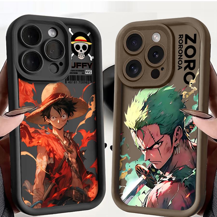 Чехол Ones Anime P-Piece для Apple iPhone 11 11 13 Pro MAX 14 Pro 16e 15 Plus XS XR 12 Mini 14 16 Plus Мягкий ТПУ