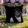 2P-PAC Tupac S-Shakur Чехол-подушка для дома и автомобиля, двойного назначения: Двусторонняя конструкция для максимального комфорта