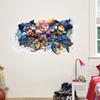 Paw Patrol Chase Cartoon Wall Stickers for Kid's Room Kindergarten Living Room Bedroom Wall Decoration Stickers Animated Poster