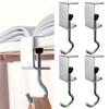 Универсальный крючок под стол - Регулируемый, Высокая грузоподъемность Для рюкзаков и многого другого - Легкая установка, Прочное решение для хранения для дома и офиса
