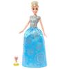 Mattel Disney Princess Secret Dress-Up Cinderella Doll and House with Accessories, Ages 3 and Up, Blue, JCR96