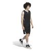 Adidas Men's KPM96 3-Stripes Tank Top, Black/White (JI7574), Size XL