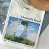 Claude Monet Woman with a Parasol Shirt, Comfort Colors® Impressionist Art T Shirt, Fine Art Museum Lover Tee