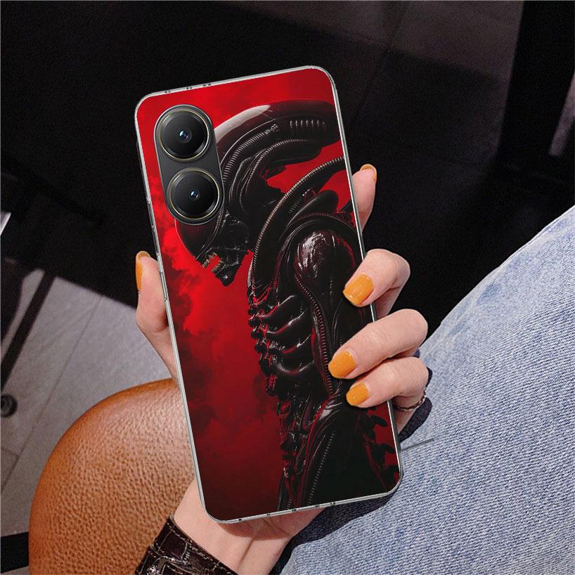 Крутой чехол для телефона A-Alien X-Xenomorph для Xiaomi Poco X7 X6 X5 Pro F7 Ultra Redmi 15C 15 13C 13 12C 12 10 10A 10C 9 9A 9C 9T