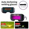 Automatic Dimming Welding Glasses Light Change Auto Darkening Anti-Eyes Goggle For Welding Masks EyeGlasses Accessories F7N3