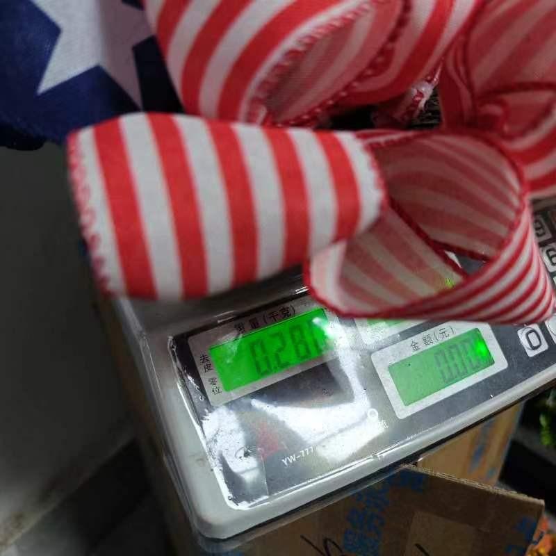 Independence Day Garland Door Hanging Fabric Home Decor Garland Hanging Tag