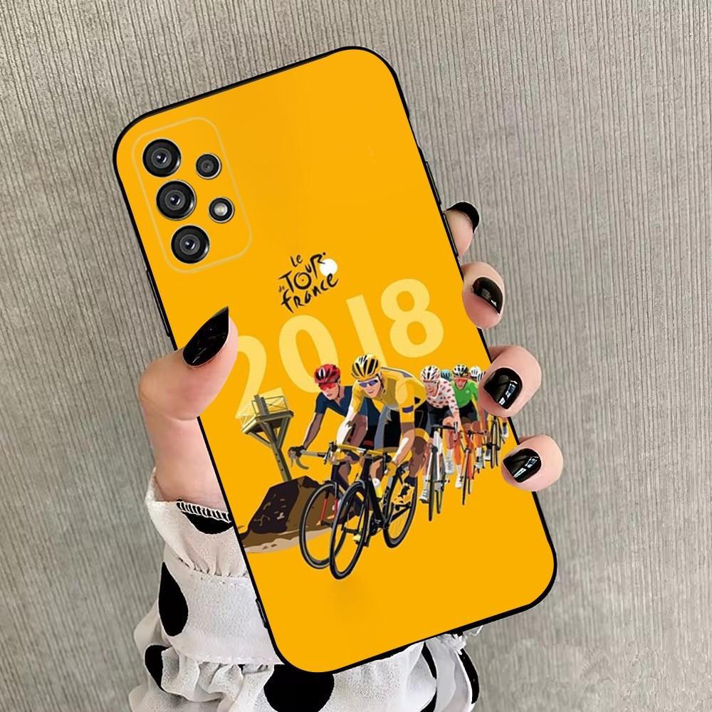 Hot T-TOUR-DE -FRANCE Phone Case For Samsung Galaxy A20,A21s,A22,A31,A32,A52,A53,A72,73,A80,A91 Soft Black Cover