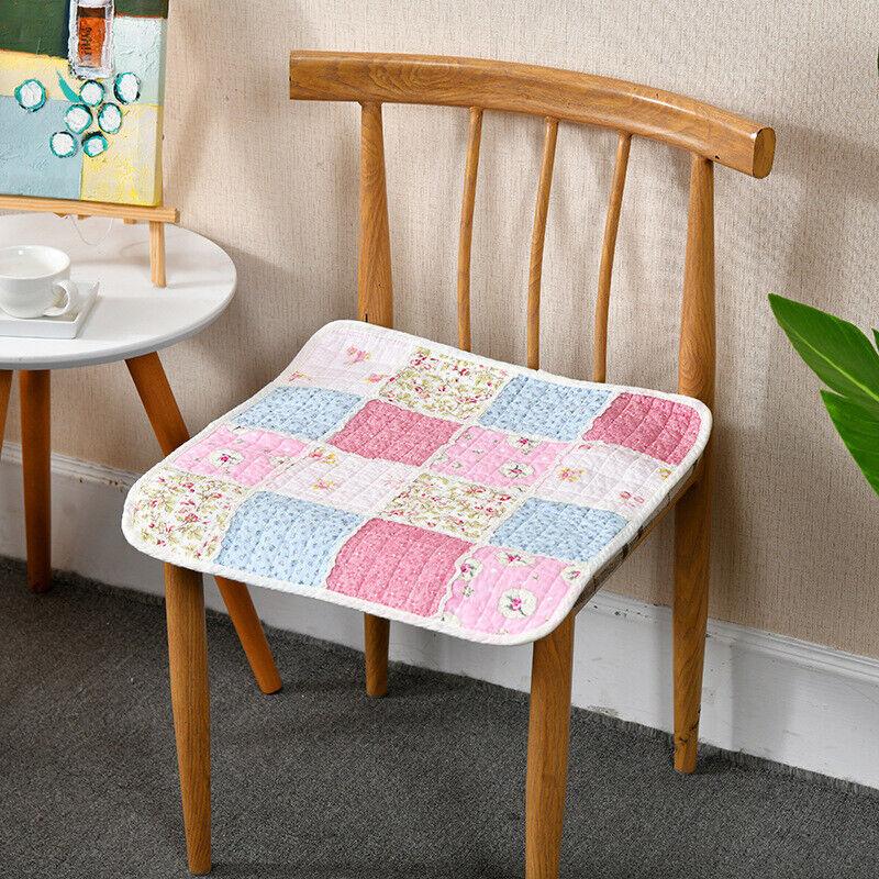 Подушка для стула с завязками, подушка для стула, фермерский дом, цветочное кухонное обеденное сиденье G