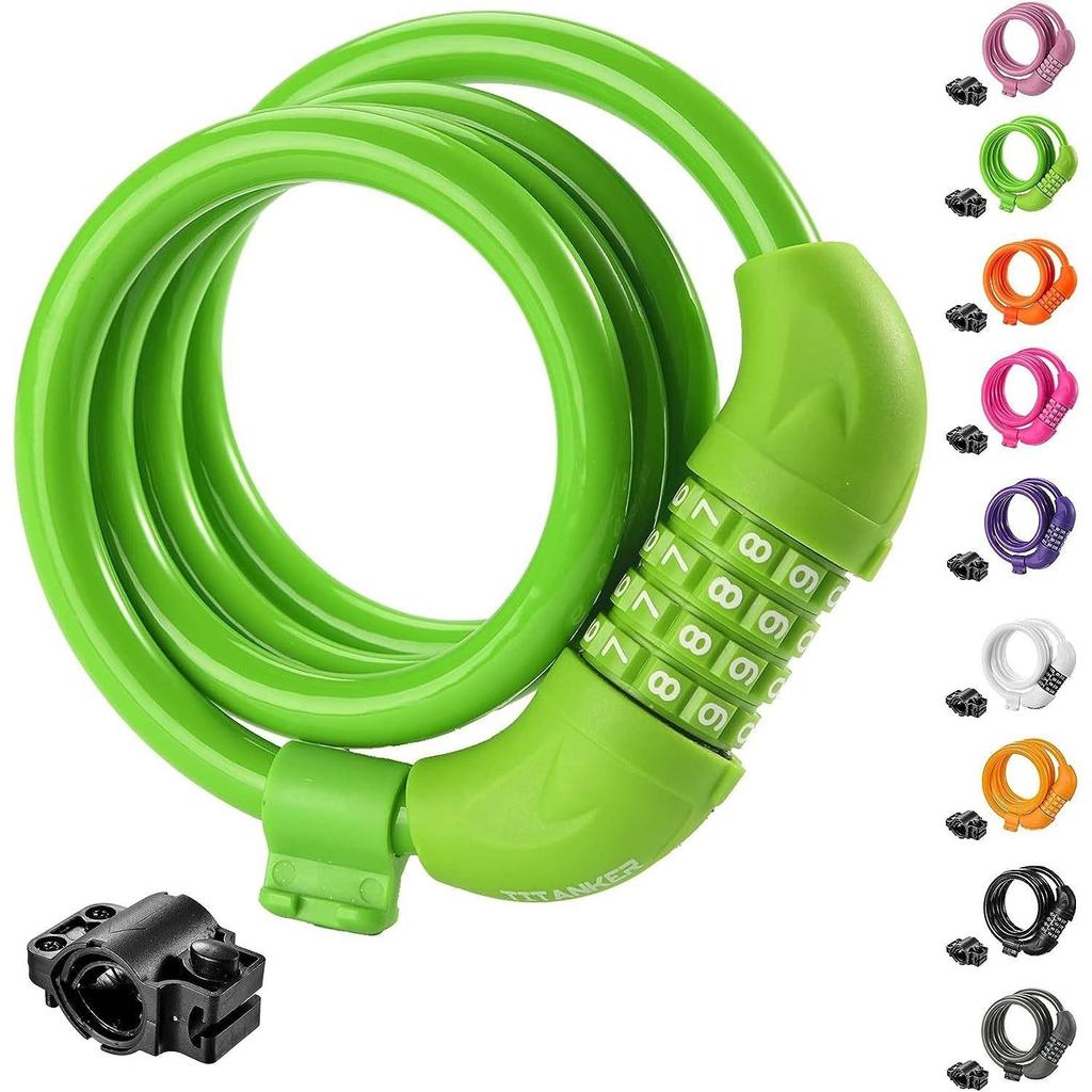 Bicycle Password Lock, Steel Wire Lock, Mountain Bike Four Position Password Lock, Motorcycle Lock, Anti-theft Lock, Dead Flying Lock, 532 Locks