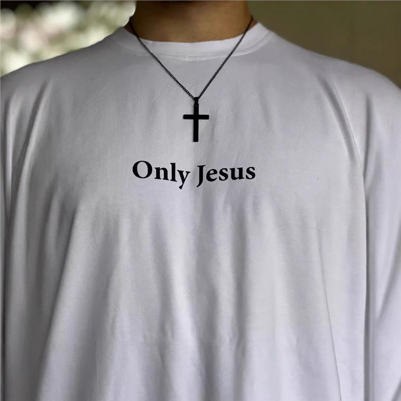 Универсальная футболка оверсайз из 100% хлопка с простым принтом, с коротким рукавом, из плотной ткани, повседневный летний топ