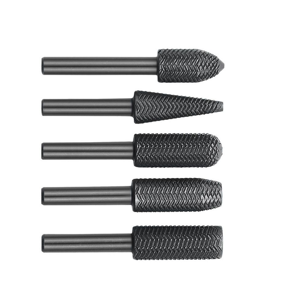 Деревообработка Шлифовка Заусенец Корневой Резьба Фреза Головка вращающегося напильника Шлифовальная головка Вращающийся стальной напильник