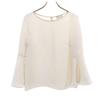 UNITED ARROWS Long Sleeve Bell Sleeve Blouse Ivory Women Used