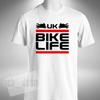 Футболка UK Bike Life Супербайк Мотоцикл Велосипеды Шоссейный велосипед Байкер Гонка Маленький размер до 5XL