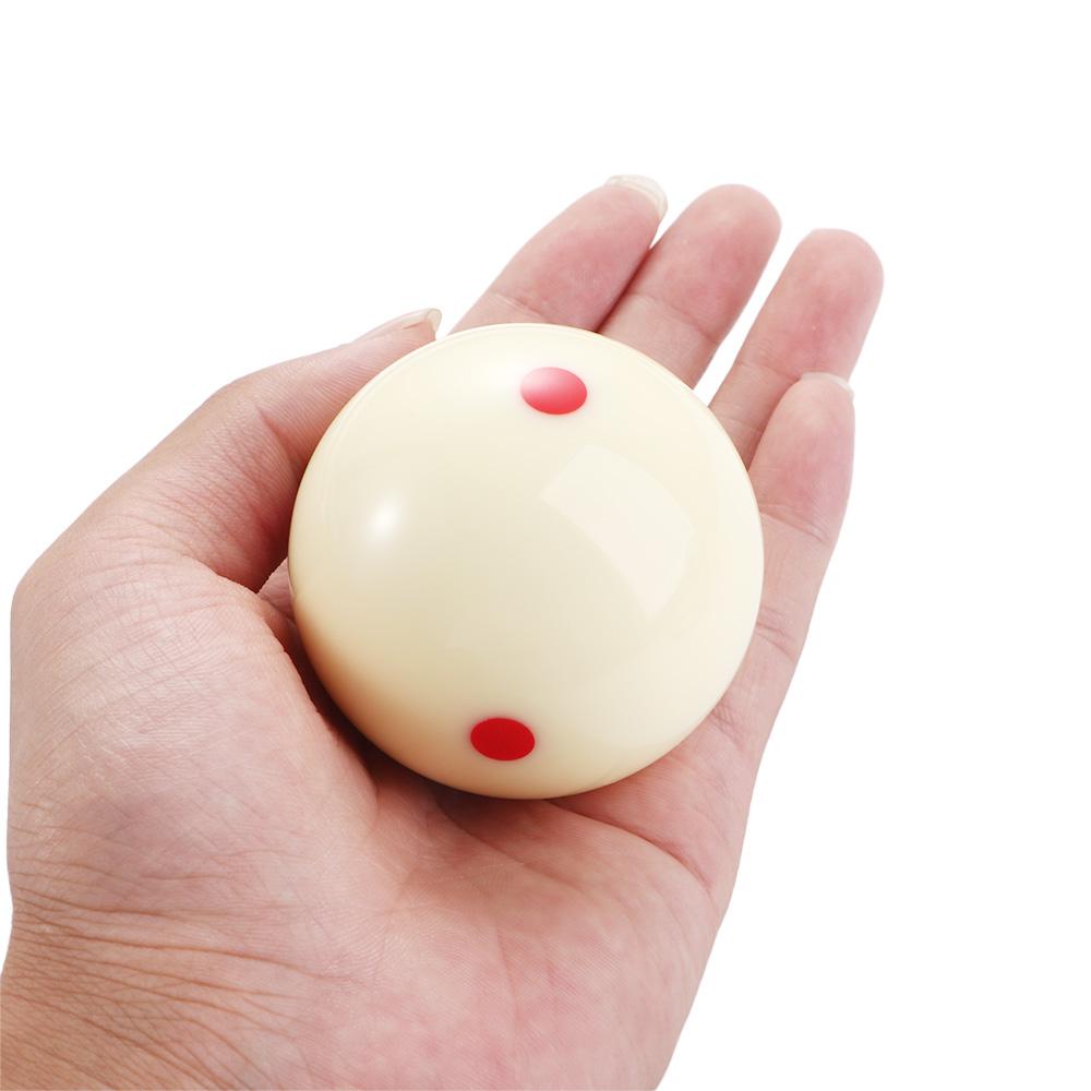 Measle Pool 57.2mm Practice Red 6 Dots Cue Ball Billiard Cue Ball Training Cue Ball Billiard Ball