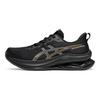 Asics Gel-Kinsei Max Удобные Универсальные Дышащие Кроссовки с Отскоком Низкие Мужские Кроссовки для Бега Черно-Серые 1011C204-002