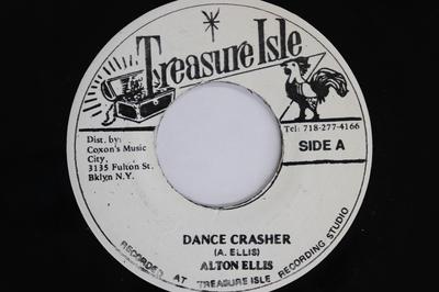 Пластинка 7 дюймов ALTON ELLIS / HUGH ROY - Dance Crasher / Wake The Nation NONE TREASURE ISLE Ямайка Регги, Ска и Даб Б/у