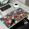 Vibrant Colorful Abstract Floral Large Desk Mouse Pad Non Slip Rubber Desk Mat Keyboard Pad For Office Laptop Gaming Setup