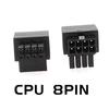 Mainboard CPU 8pin Power Adapter 8Pin Power Connector CPU 8pins 90 Degree Steering Adapter