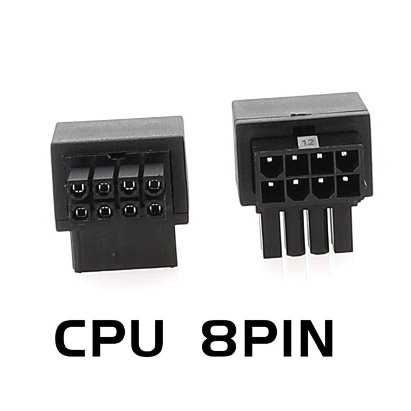 Mainboard CPU 8pin Power Adapter 8Pin Power Connector CPU 8pins 90 Degree Steering Adapter