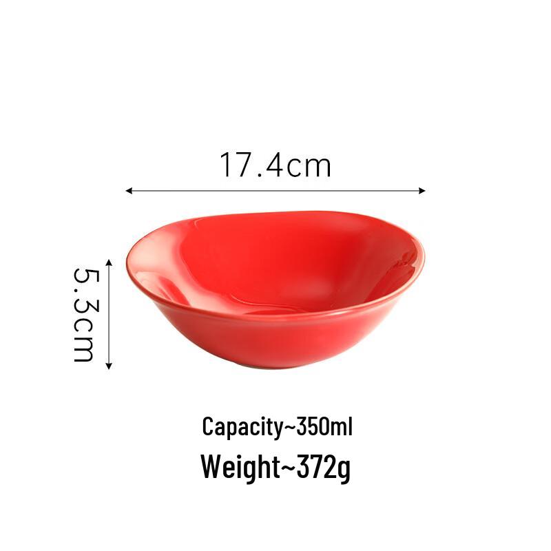 Керамические треугольные миски ZISIZ с ручками