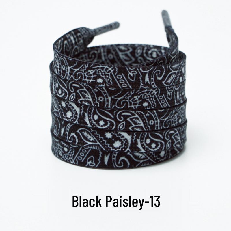 Cashew Flower Shoelaces for Air Force 1, Canvas Shoes, and Dunk Sneakers – Unisex