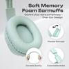 PowerLocus P7 Mint Over-Ear Bluetooth Headphones AUX BT Microphone 50h