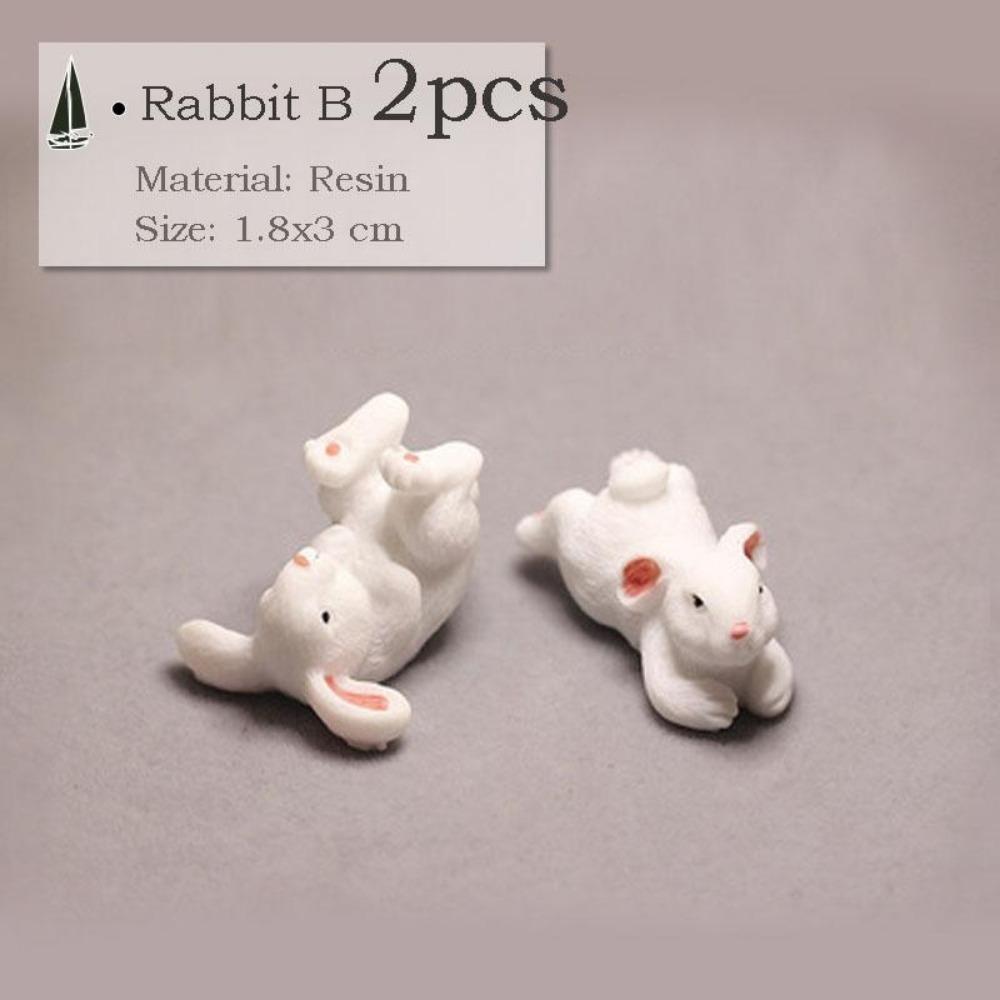 Vintage Decorative Figurines Mini House Water Fountains Flowerpot Fairy Garden Miniatures/Terrarium Pet Home Decor Ornaments DIY