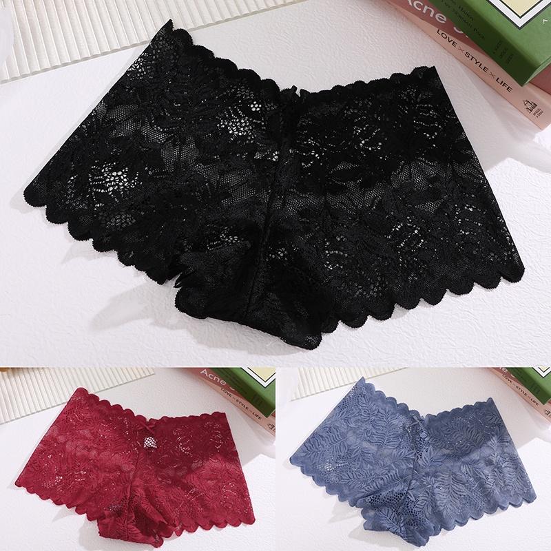 3 шт./компл. кружевные трусики для женщин, нижнее белье, бесшовные, с вырезами, сексуальные прозрачные женские брюки, дышащее интимное белье