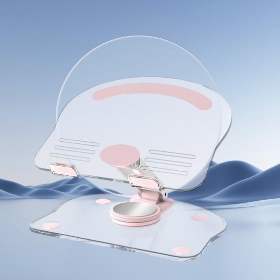 Подставка для ноутбука с вращающейся на 360 градусов универсальной основой Прочная несущая стойка Эргономичное крепление для ноутбука