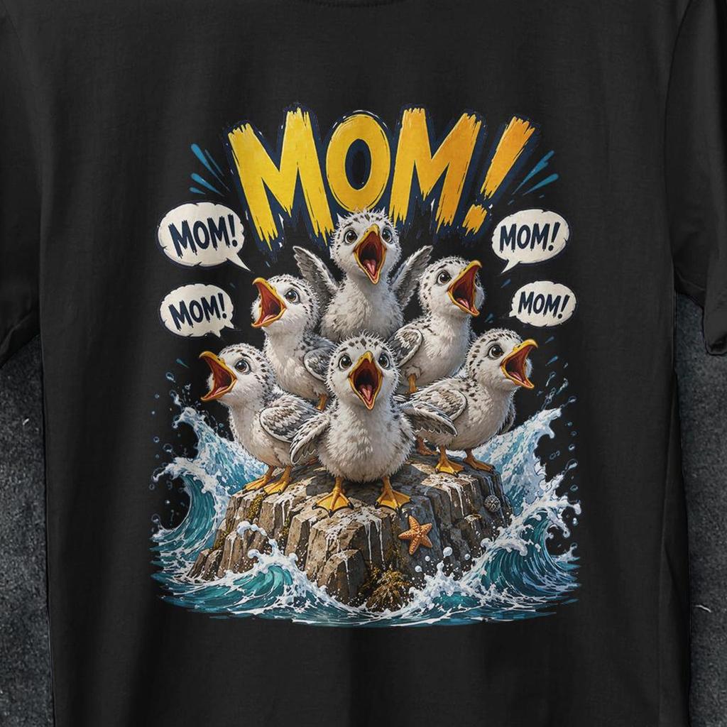 Seagulls Mom T Shirt, Mom Seagull Mom Mom, bird, Funny Mother's Day, Gift For Mom, Disney T-Shirt, Disney Finding Nemo Seagulls