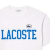Lacoste Mens Contrast Cotton Badge T-Shirt
