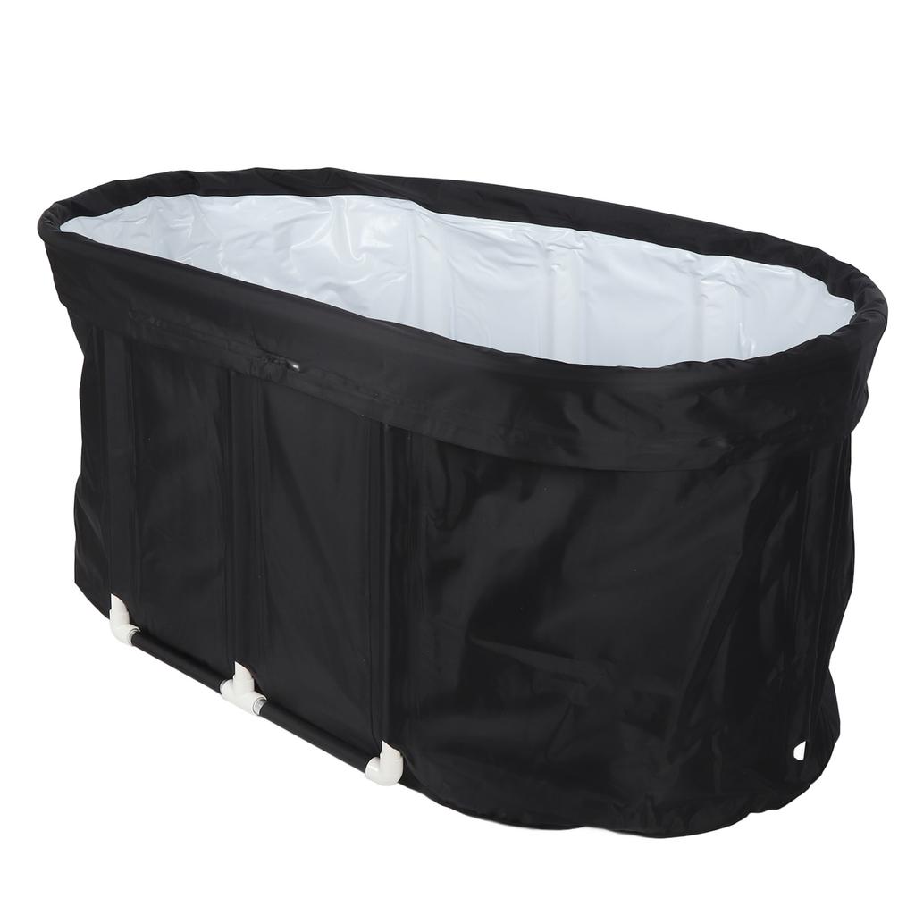 Ice Bath Tub Athlete Leakproof Relieve Muscle Soreness Portable Folding Oval Cold Water Therapy