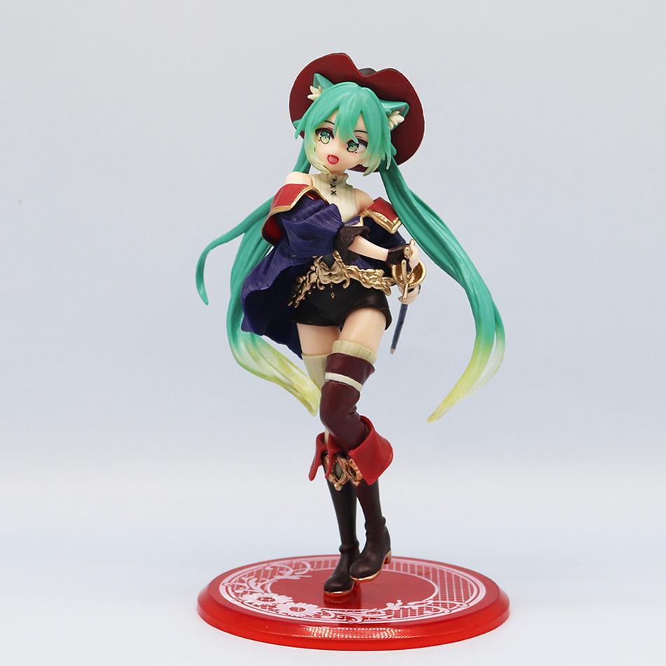 Сексуальная фигурка Hatsune Miku, Обычная мода, Коллекционная модель, Коллекционные декоративные игрушки, Подарок на день рождения