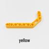 Compatible LEGO Technic 32009 11.5 Bent Beam 4495412, White Double-Bent Thick Link with Holes