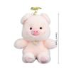 Cute Stuffed Pig Pendant Chubby Bag Hanging Bag Charm Plush Pig Keychain  Bag Key Decoration
