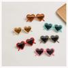 Cute Heart Sunglasses Kids Sunglasses Girls UV400 Fashion Candy Color Sun Glasses Eyeglass For Child Summer Outdoor
