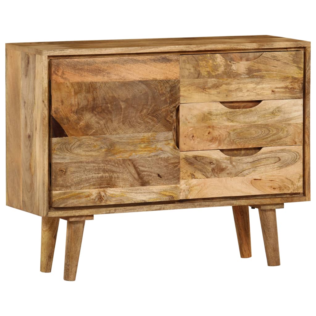 Mango Solid Wood Sideboard 90 x 30 x 69 cm