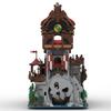4984PCS MOC-136695 Wolf Pack Tower Building Blocks Set Medieval Ship Classic Castle Model Bricks DIY Toy Children Christmas Gift