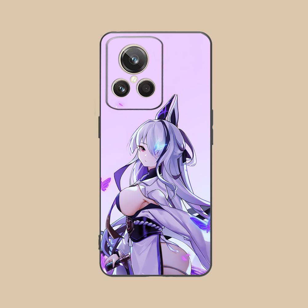 Azur Lane Unzen Матовый ТПУ Чехол для Мобильного Телефона для Realme GT 8 Neo Pro C75 73 71 C67 65 C55 53 C35 31 C20 15 Цветной Чехол