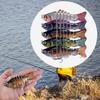 5 Pieces Fishing Lures Multi Jointed Swimbaits Artificial Fishes Saltwater Freshwater Crankbaits