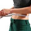 Одна линейка для измерения тела с ручкой 150 см, линейка для фитнеса, линейка для точного измерения талии и рук, линейка для шитья